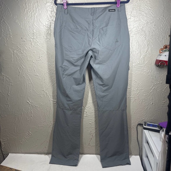 SCHÖFFEL Gray Straight Leg Regular Fit Outdoor Hiking Trail Pant Mens Sz Medium - Picture 6 of 7